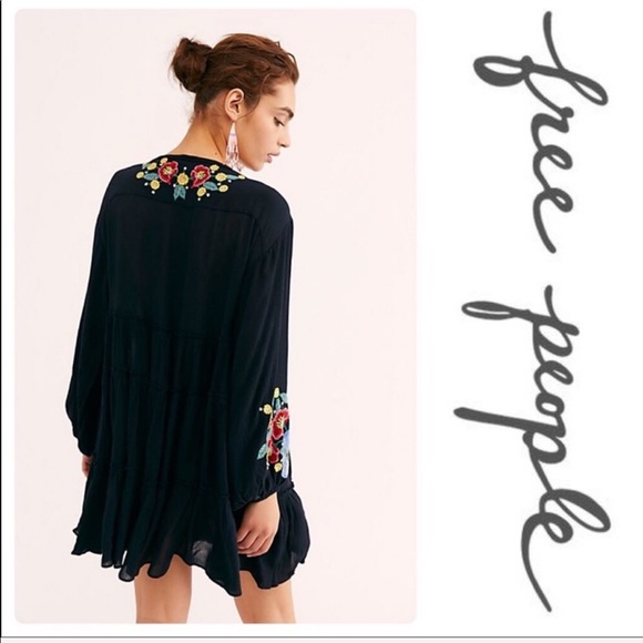 NWT Free people / Spell On Your Embroidered Dress - Picture 5 of 10